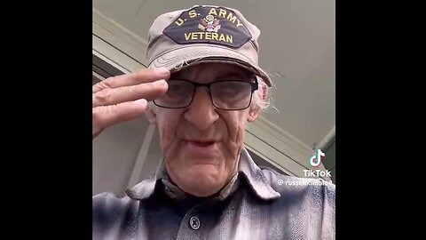 🚨US Veteran: “I salute the greatest president that ever lived. God bless America, God bless President Trump”