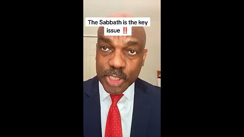 The seventh day sabbath our Saturday is the key issue in the last days!