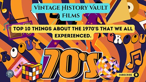 Top 10 things about the 1970's that we all experienced.