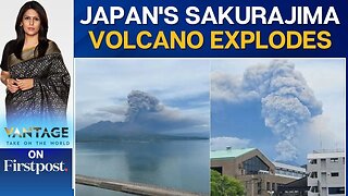 Japan's Sakurajima Volcano Erupts in Kyushu, Shooting Ash into the Air | Vantage with Palki Sharma