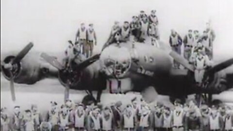 U.S. Bombers in First Daylight Raid on Berlin - 1944