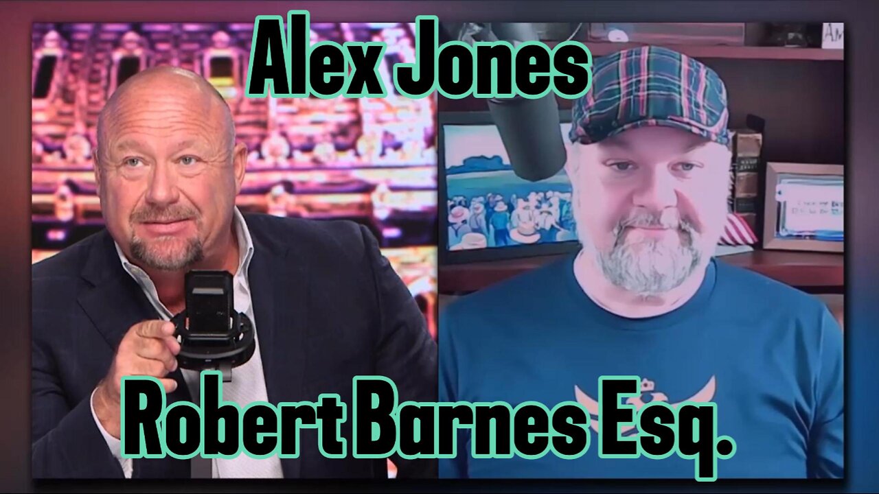 Alex Jones interviews Constitutional Lawyer Robert Barnes