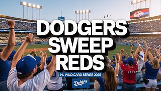 Dodgers Sweep Reds 2025 NL Wild Card Series | Key Highlights