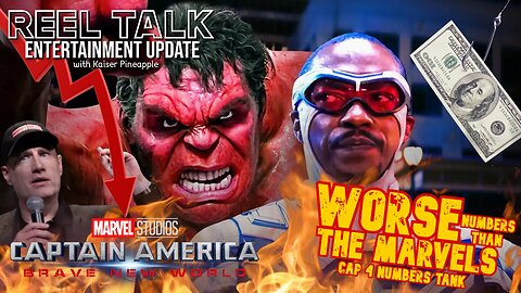 Captain America 4 WORSE Numbers Than The Marvels | Marvel In Trouble as Media Misses Big Info