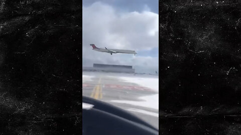 New Video Shows The Moment Delta Flight Hit The Runway Hard In Toronto Flipping Plane Upside Down