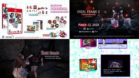 The Disney Afternoon Collection gets a New Updated Version + Fatal Frame 2: CrimSon Butterfly HD 3D Remake March 12th,2026 Release Date Trailers