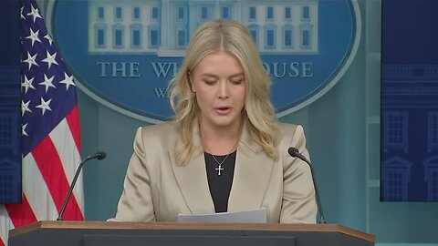 White House press briefing on day 3 of gov. shutdown