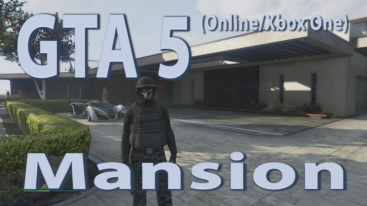 GTA 5 (Online Xbox One) Mansion