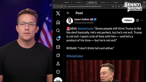 Benny Johnson 🎃 Joe Rogan Drops Halloween Surprise Elon Podcast w/ Elon Musk