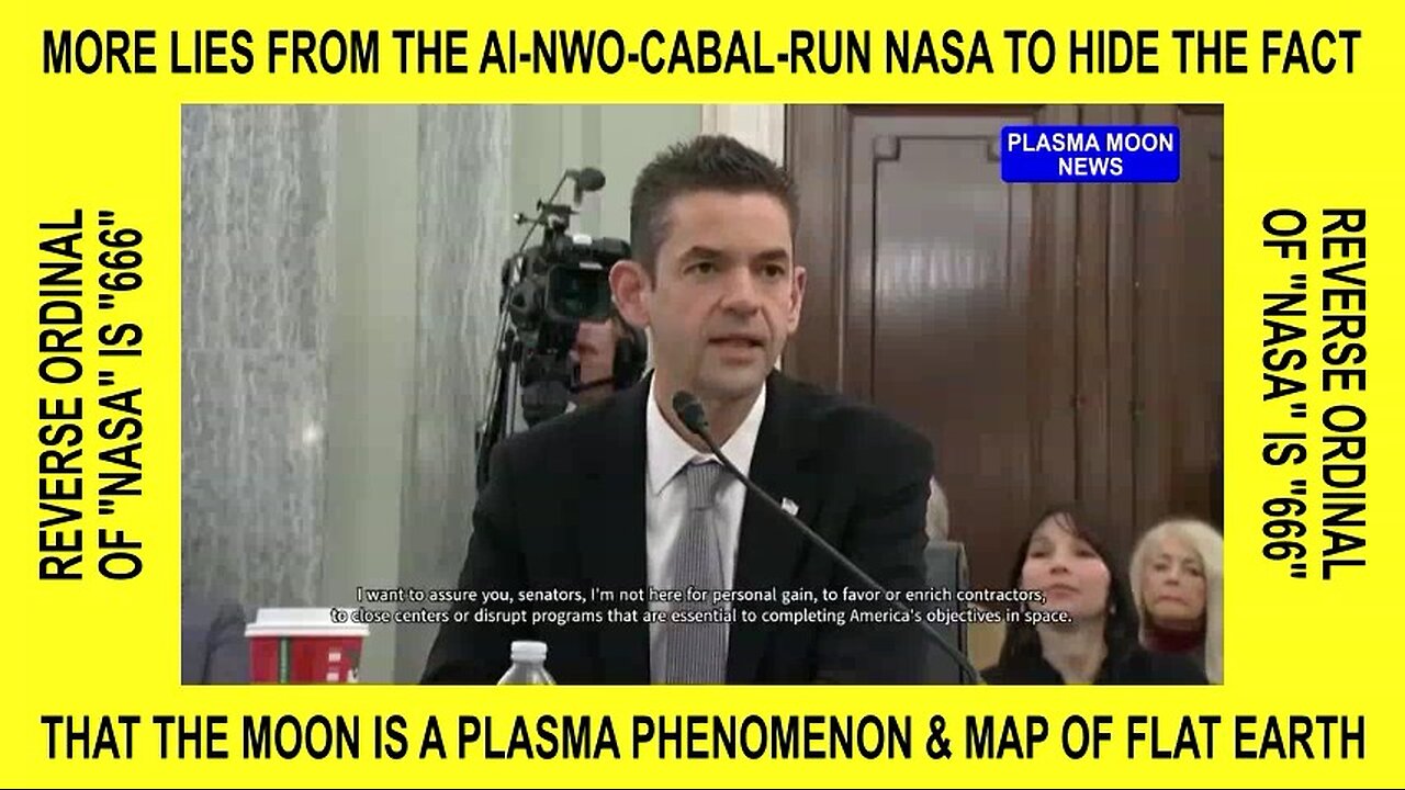 MORE LIES from NASA to Hide the Fact That the Moon Is a Plasma Phenomenon and Map of Flat Earth