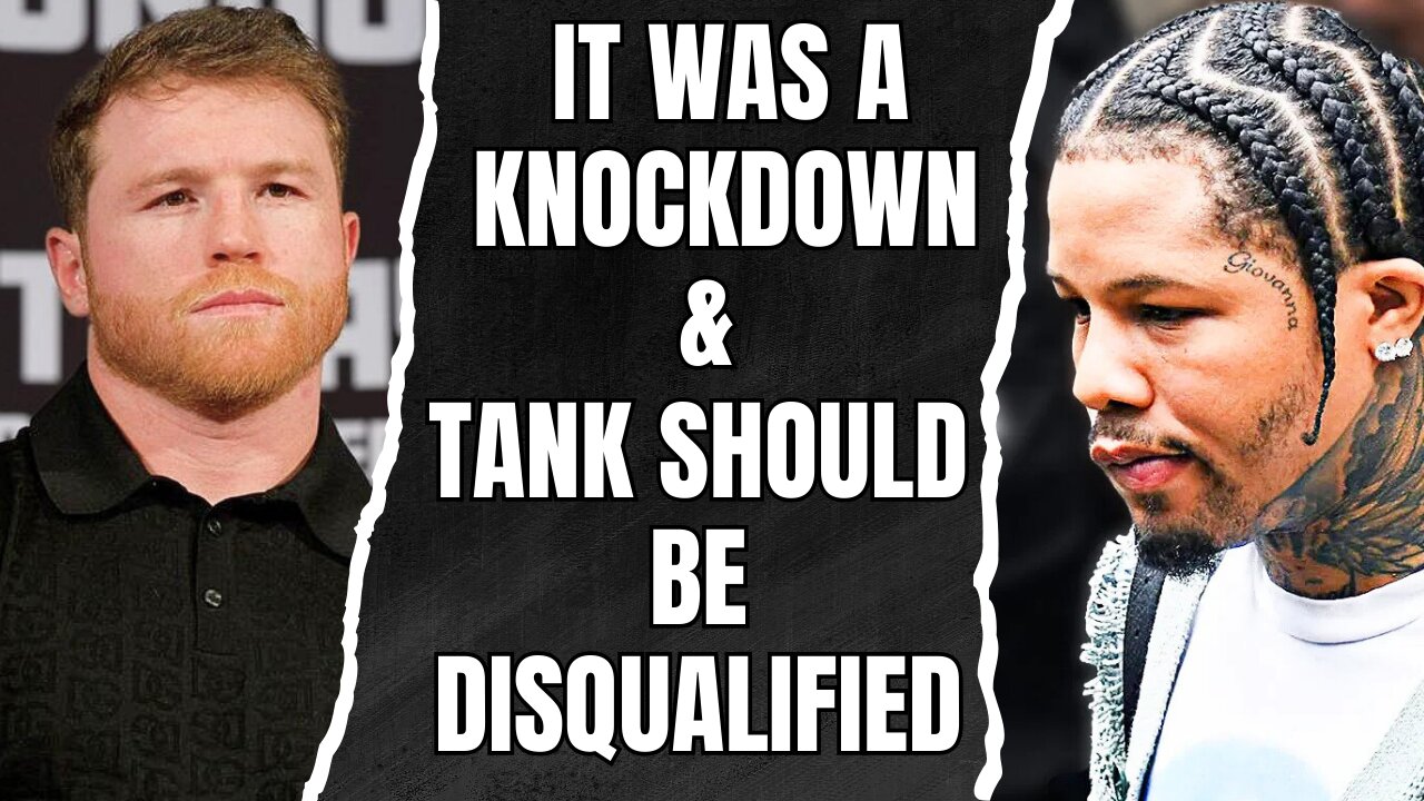 The REAL REASON Why Canelo Says Tank Davis Should've Been DISQUALIFIED