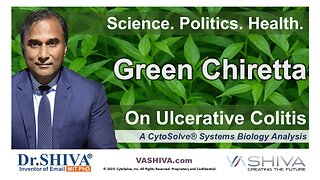 Dr.SHIVA® LIVE: Green Chiretta on Ulcerative Colitis @CytoSolve® Analysis