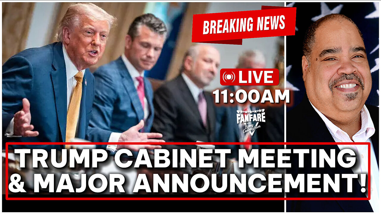 BREAKING NEWS: President Trump Hosts Cabinet Meeting & Makes MAJOR Announcement!