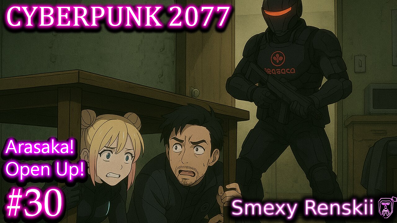 V and Takemura Gets Swatted?! - Cyberpunk 2077 #30 - SmexyRenskii Gameplay
