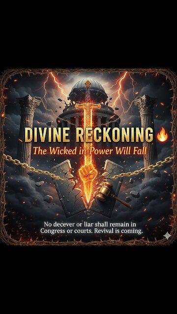DIVINE RECKONING: The Wicked in Power Will Fall 🔥
