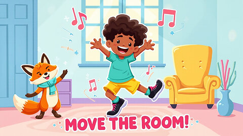Move the Room (Station to Station Kids Dance) | Toon-Up Tuesday