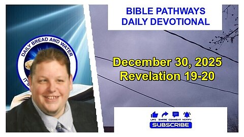 Bible Pathways Daily Devotional Dec 30, 2025