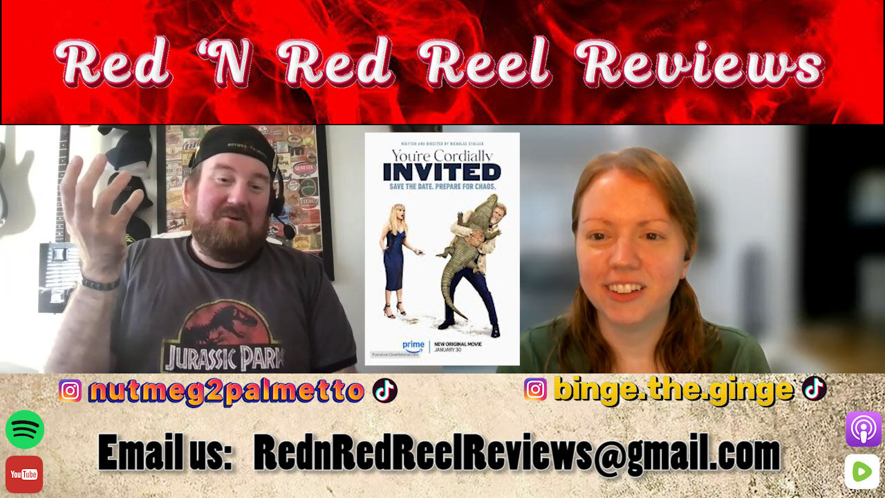 Will Ferrell & Reese Witherspoon Together at Last! Red 'N Red Reel Reviews You're Cordially Invited