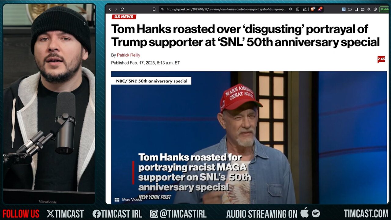 SNL SLAMMED For INSULTING Trump Supporters, Tom Hanks Plays Racist Trump Supporter In CRINGE Skit