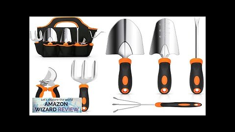 Garden Tool Set Stainless Steel Heavy Duty Gardening Tool Set Review