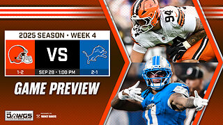 Browns x Lions: Game Preview - Can the Browns Overcome the Lions Offense?