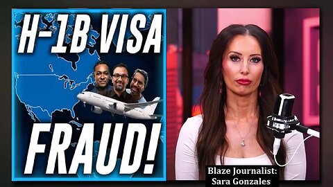 Sara Gonzales EXPOSES The H-1B Visa FRAUD