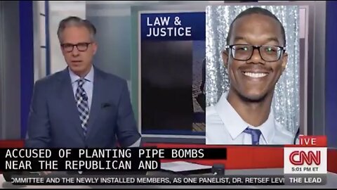 YIKES: Jake Tapper gets caught pushing obviously FALSE narrative about Jan. 6 pipe bomber