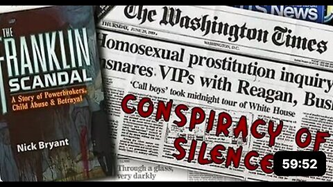 Conspiracy Of Silence | Nick Gray - CHILD SEX TRAFFICKING and ABUSE FROM THE TOP DOWN