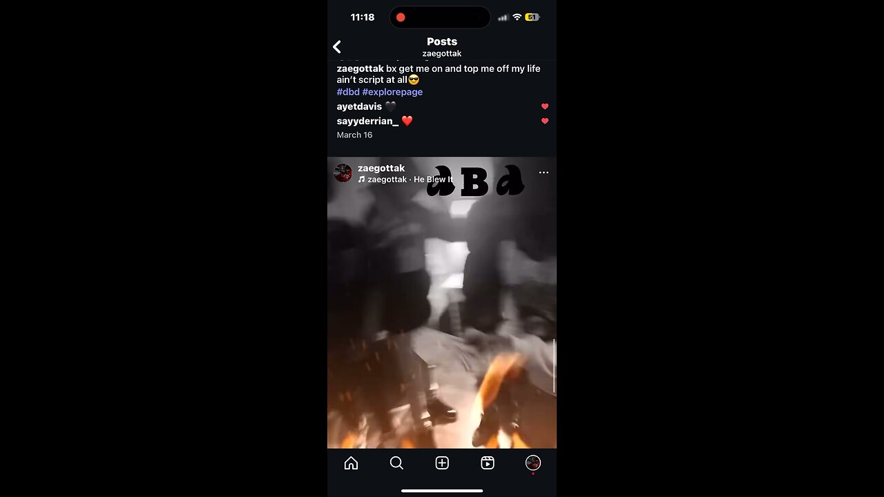 he blew it