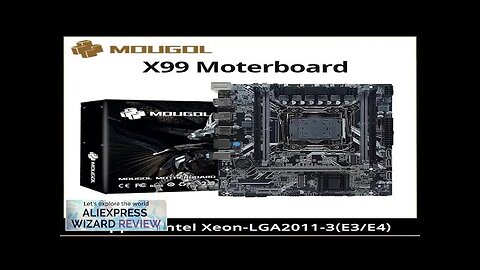 Motherboard X99H mainboard support DDR4 RAM Socket LGA 2011V3 CPU Review