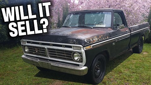 WILL IT SELL? Abandoned 1974 Ford F100 TRUCK