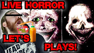 SCARY INDIE HORROR games LIVE! YOU VOTE on the next game! | MY HEAD HURTS | INDIE HORROR NIGHT