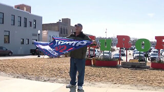 Students in Aurora Illinois assaulted a man for holding a Trump sign