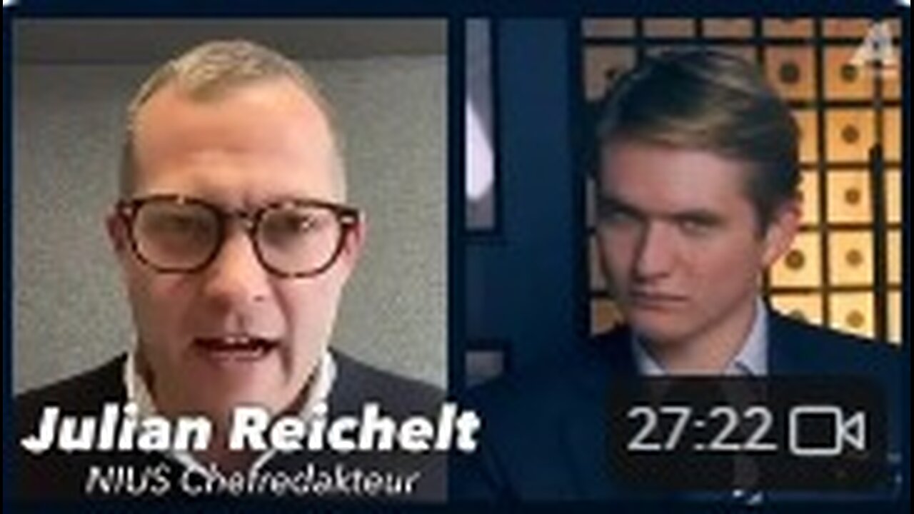 Ermittlungen wegen Migrationskritik – Julian Reichelt im Interview (re-up)