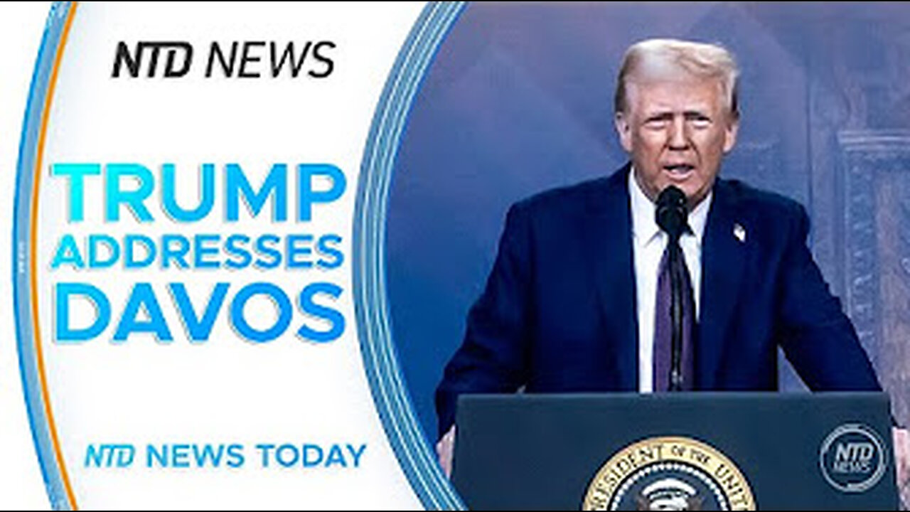 Trump talar till WEF!