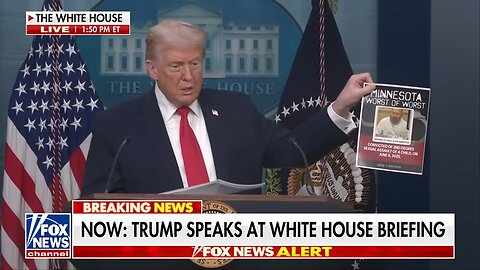 JUST IN: Trump EXPOSES fraud, showcases criminals removed