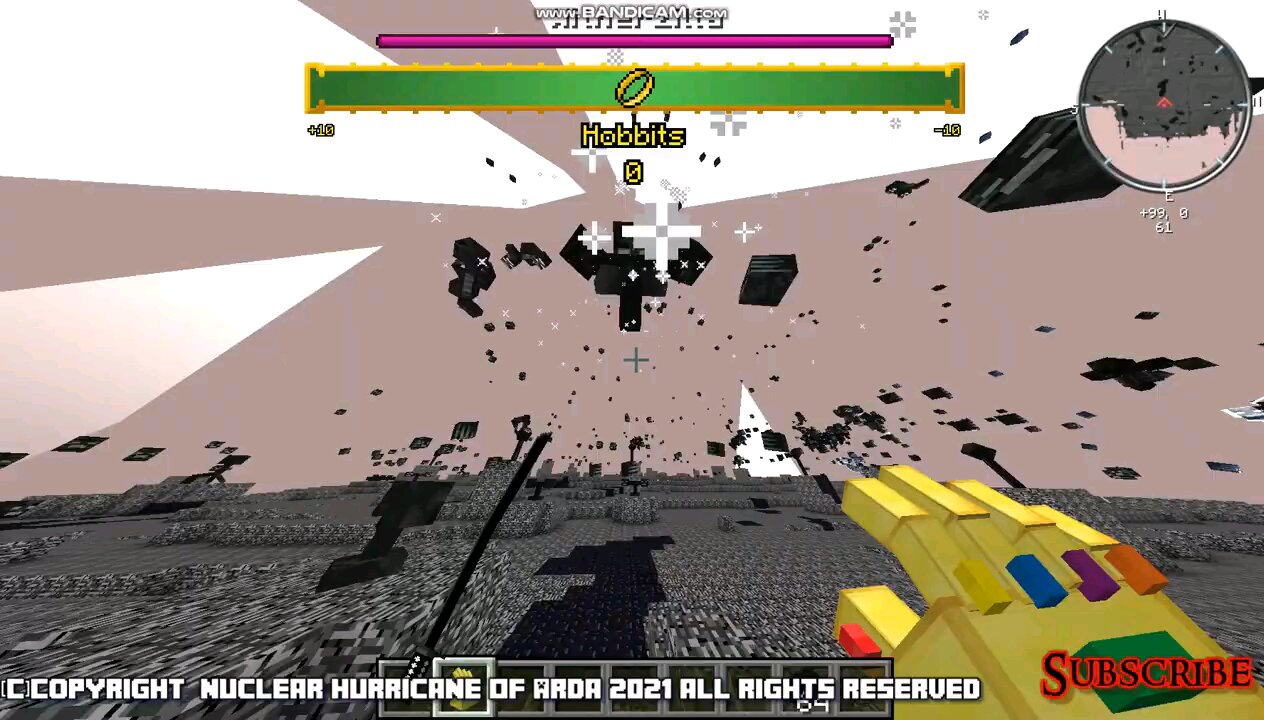 using the infinity gauntlet on witherzilla