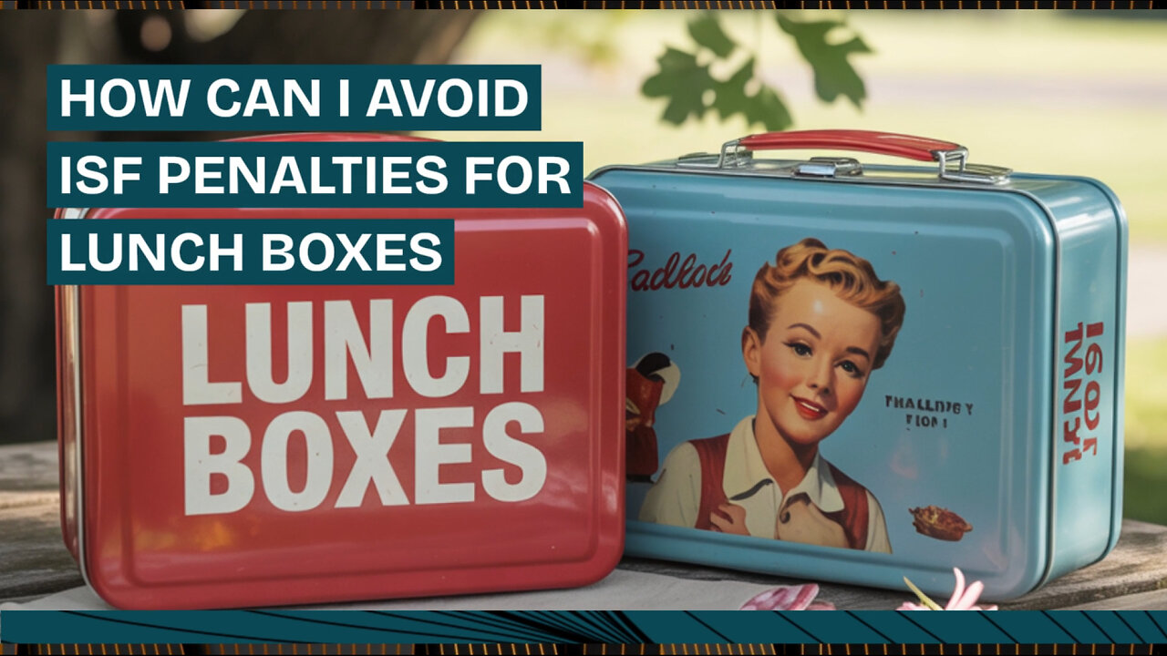 How Can I Avoid ISF Penalties For Lunch Boxes