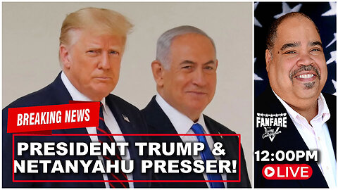 PRESIDENT TRUMP AND ISRAELI PRIME MINISTER NETANYAHU HOLD A JOINT PRESS CONFERENCE!