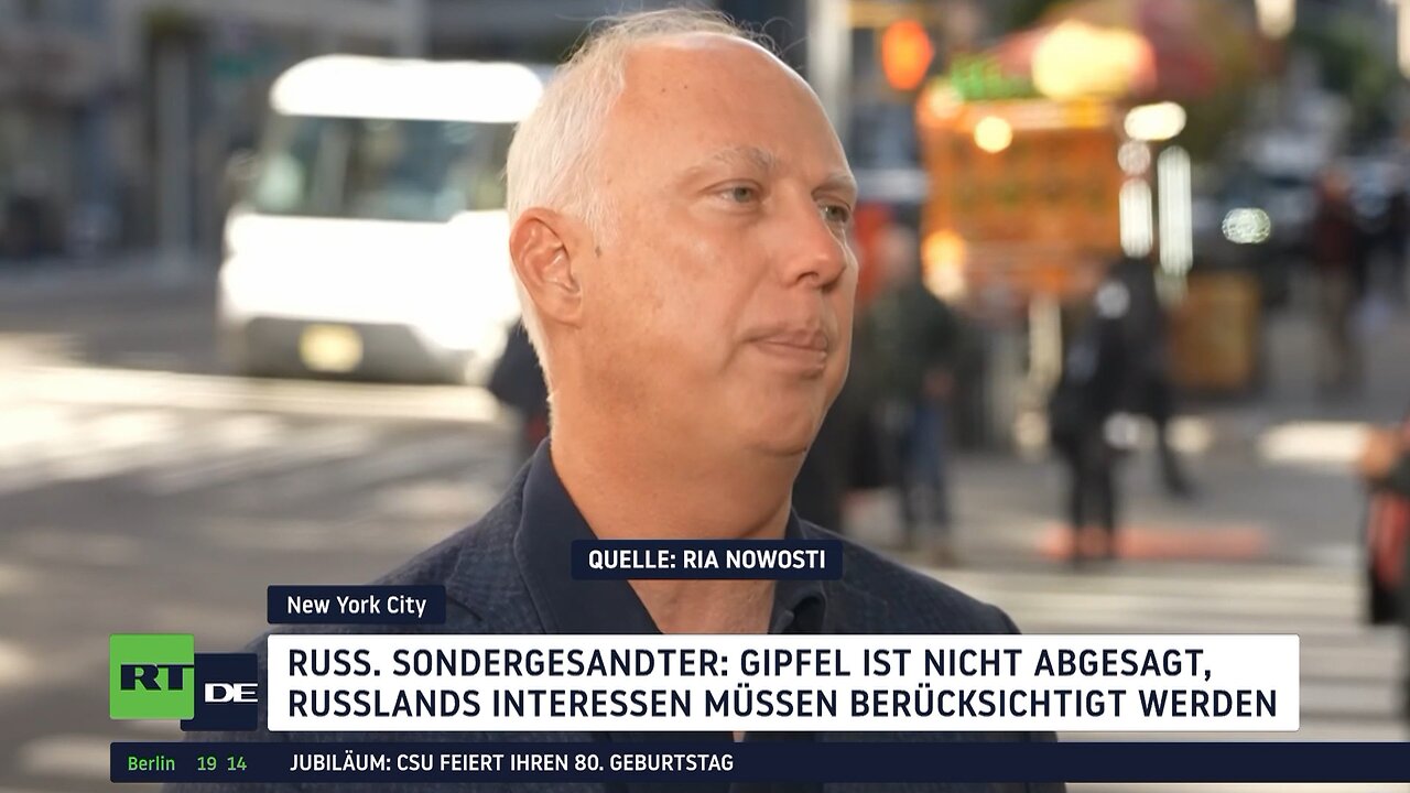 Trump setzt auf Chinas Hilfe im Ukraine-Konflikt – Moskaus Sondergesandter in New York