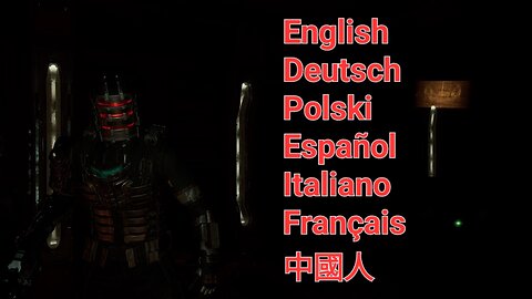 Dead Space Remake - Marker In Different Languages