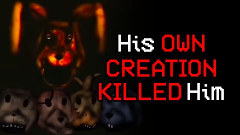 HIS OWN CREATION KILLED HIM | Five Nights at Freddy's - Tragedies and fears (Analog Horror)