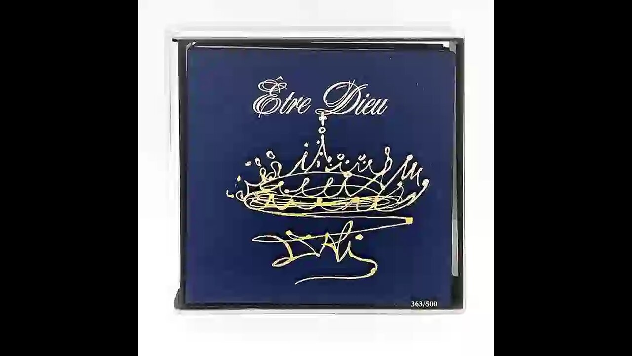 Salvador Dalí's opera, Etre Dieu, is a Limited Edition presentation featuring Marilyn Monroe #book