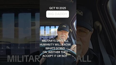 Militaries Say All Humanity Will Know What's Going On, Whether They Accept It Or Not
			