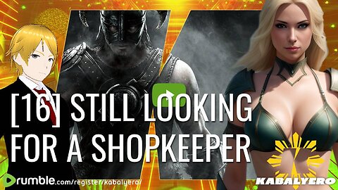 🔴 Skyrim Special Edition [16] Still Looking For A Shopkeeper 🎮 A One Hour Livestream