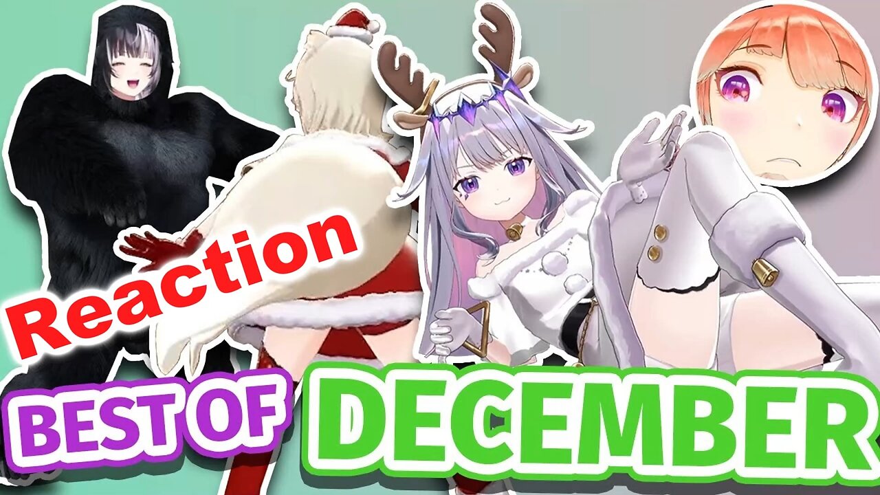 Hololive Reaction Best Of Holo EN - December 2024 By Jello Clips