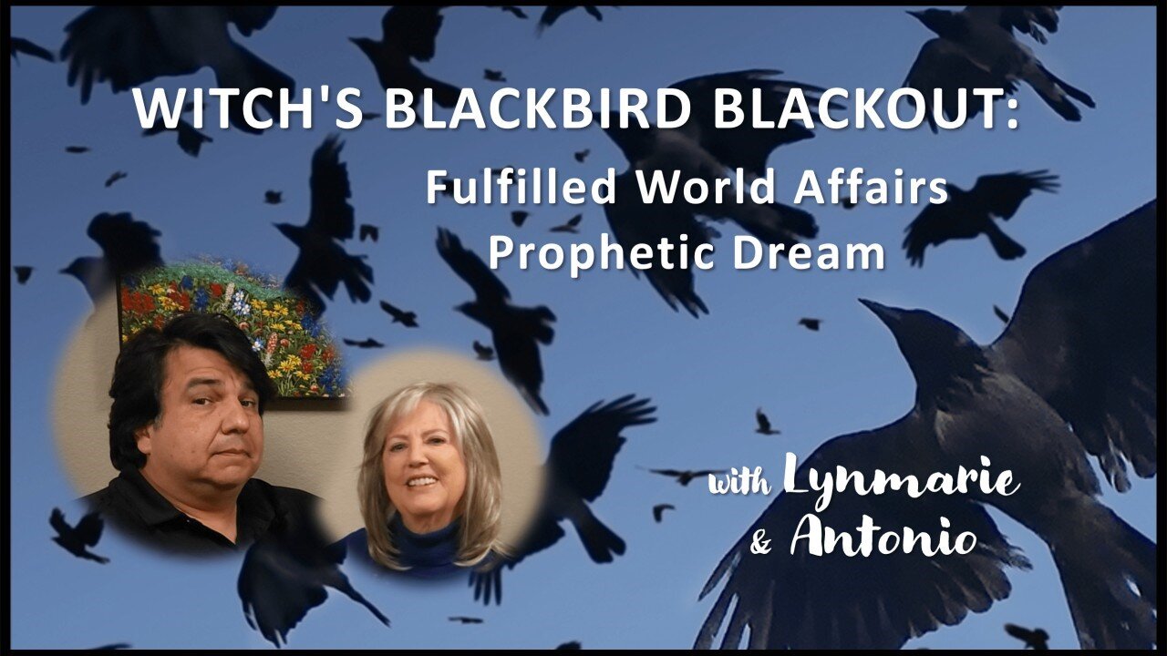 WITCH'S BLACKBIRD BLACKOUT: Fulfilled World Affairs Prophetic Dream