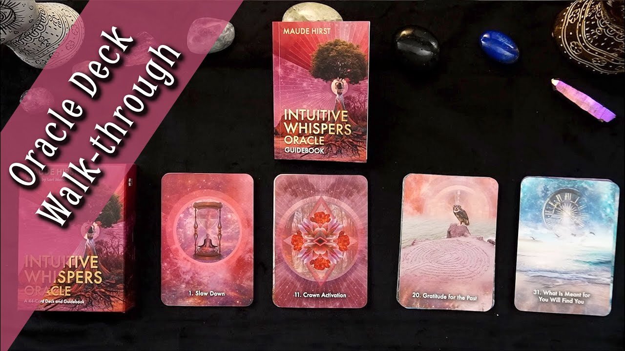 Intuitive Whisper Oracle Deck Review & Unboxing