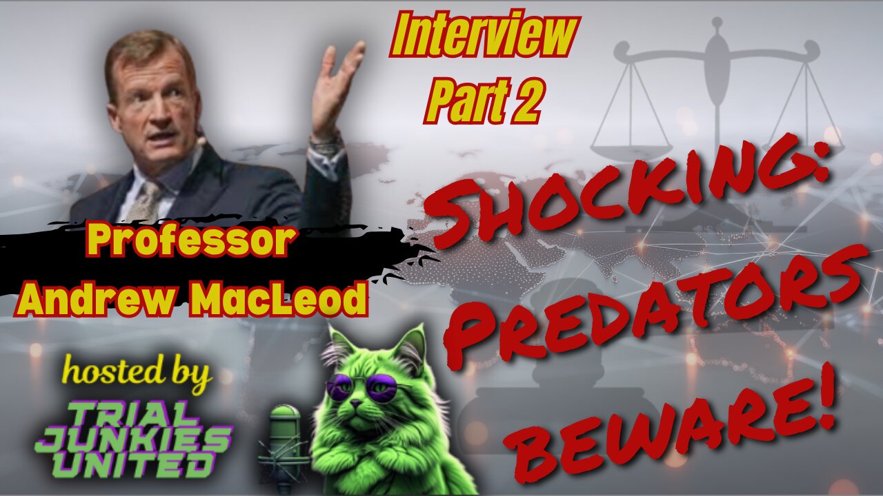 Groundbreaking DNA Cases: Hunting Predators Across Borders | Professor Andrew MacLeod (Part 2)