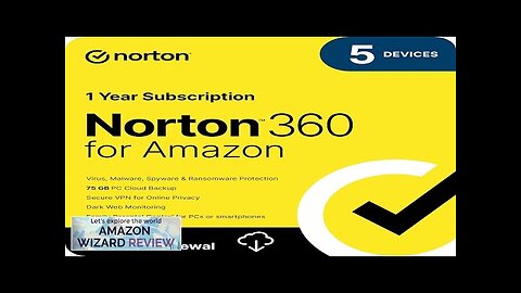 Norton 360 for Amazon 2024 Antivirus software for up to 5 Devices Review